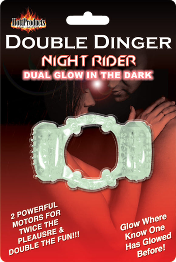 DOUBLE DINGER NIGHT RIDER GLO IN THE DARK -HO2193