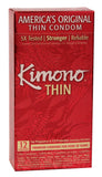 KIMONO LUBRICATED CONDOM 12 PK -KM01012