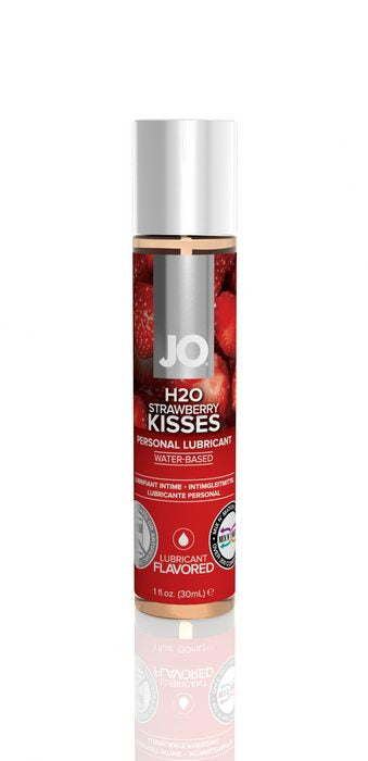 JO H2O STRAWBERRY KISS 1 OZ LUBRICANT -JO10118
