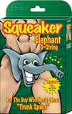SQUEAKER ELEPHANT G-STRING ASSORTED -MPPAK708