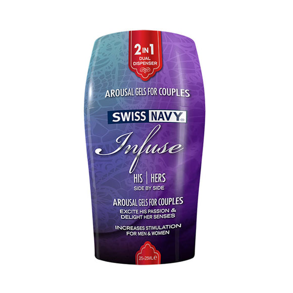 SWISS NAVY INFUSE 2-IN-1 AROUSAL GEL FOR HIM & HER -SNINF50ML
