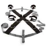 OVER THE BED CROSS RESTRAINT SILVER -FS57757
