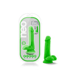 Neo - 6 Inch Dual Density Cock With Balls -  BL-59622