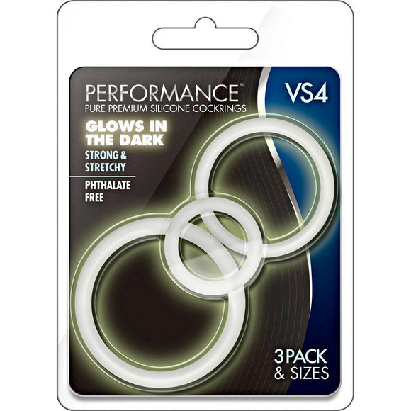 Performance - VS4 Pure Premium Silicone Cock Ring Set  - BL-370819
