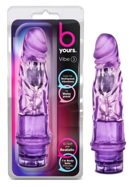 B YOURS COCKVIBE #3 PURPLE -BN10091