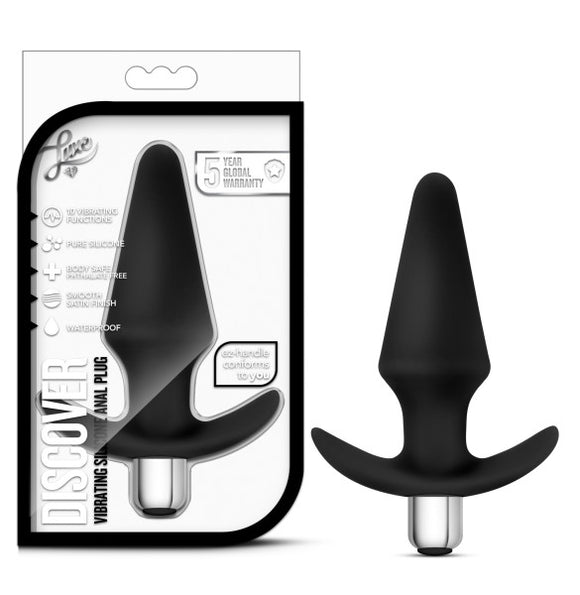 LUXE DISCOVER BLACK ANAL PLUG -BN10585