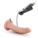 DR. SKIN DR. DAVE 7IN VIBRATING COCK W/ SUCTION CUP VANILLA-BN13703