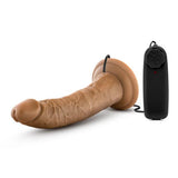 DR. SKIN DR. DAVE 7IN MOCHA VIBRATING COCK W/ SUCTION CUP -BN13707