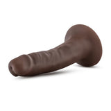 DR SKIN 5.5 COCK W/ SUCTION CUP CHOCOLATE "-BN14506
