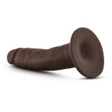 DR SKIN 5.5 COCK W/ SUCTION CUP CHOCOLATE "-BN14506