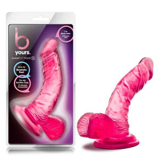 B YOURS SWEET N HARD 8 PINK DONG -BN16480