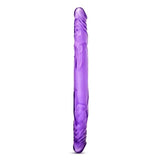 B YOURS 14 DOUBLE DILDO PURPLE "-BN29751