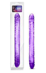 B YOURS 18 DOUBLE DILDO PURPLE "-BN36791