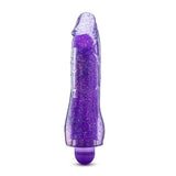 GLOW DICKS MOLLY GLITTER VIBRATOR PURPLE -BN43011