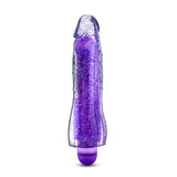 GLOW DICKS MOLLY GLITTER VIBRATOR PURPLE -BN43011