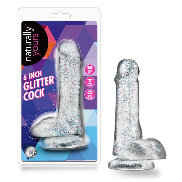NATURALLY YOURS 6 GLITTER COCK SPARKLING CLEAR 