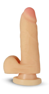 X5 5IN COCK W/SUCTION CUP BEIGE -BN57563