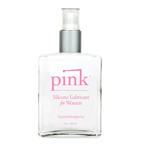 PINK SILICONE LUBE FOR LADIES 4 OZ -EPPL4