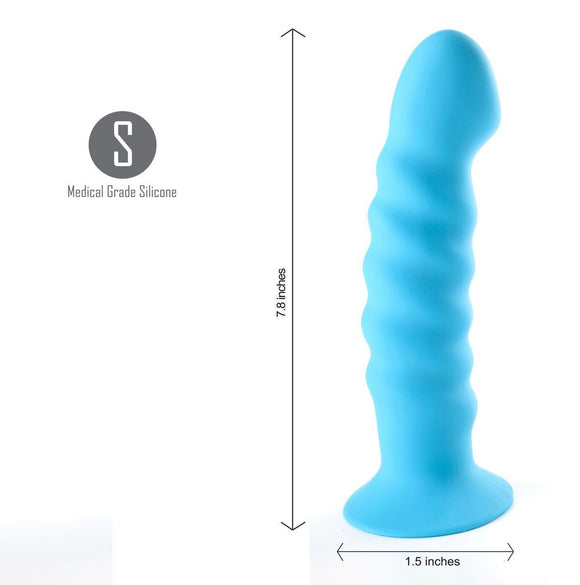 KENDALL SILICONE NEON BLUE DONG -MT2503B4