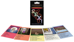 ADVENTUROUS SEX CARD GAME -KHEBGC48