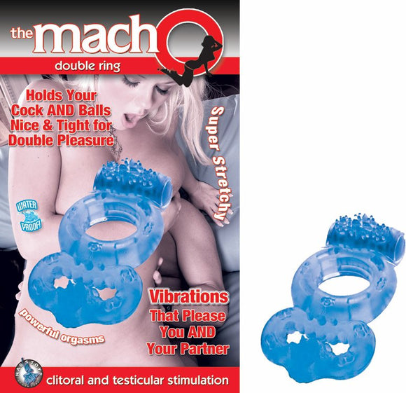 MACHO DOUBLE RING BLUE -NW21451