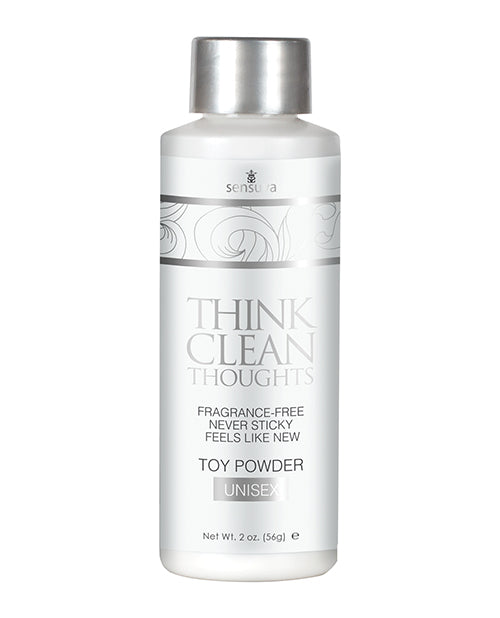 Think Clean Thoughts Toy Powder 2 Oz Bottle - ONVL481