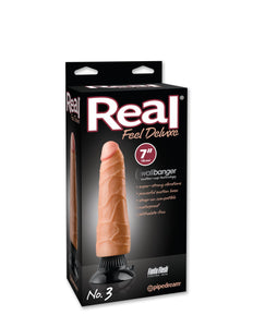 REAL FEEL DELUXE #3 FLESH 7IN -PD151321
