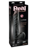 REAL FEEL DELUXE #12 BLACK 12IN -PD152223