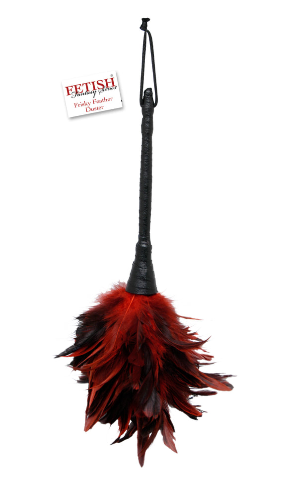 FETISH FANTASY FRISKY FEATHER DUSTER RED -PD375615