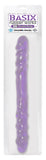 BASIX RUBBER WORKS 16IN DOUBLE DONG PURPLE -PD430012