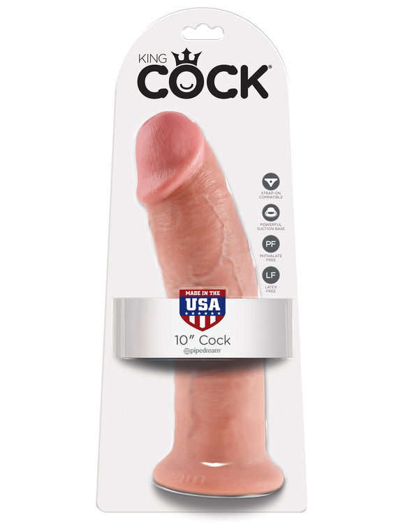 KING COCK 10IN COCK FLESH -PD550521