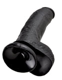 KING COCK 9IN COCK W/BALLS BLACK -PD550823