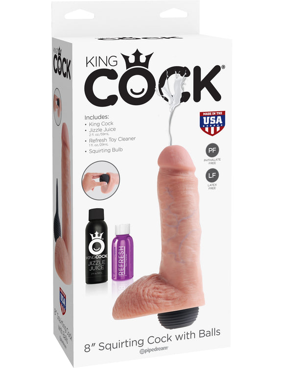 KING COCK 8 SQUIRTING FLESH 