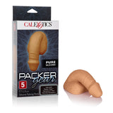 PACKER GEAR 5IN SILICONE PENIS TAN -SE158125