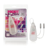 POCKET EXOTIC DUAL HEATED WHISPER BULLET -SE110105