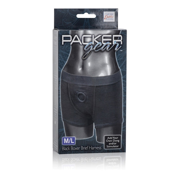 PACKER GEAR BLACK BOXER HARNESS M/L -SE157610