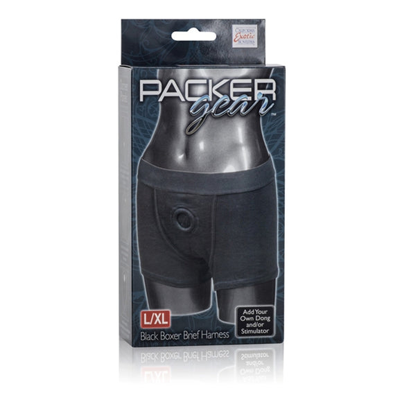 PACKER GEAR BLACK BOXER HARNESS L/XL -SE157615