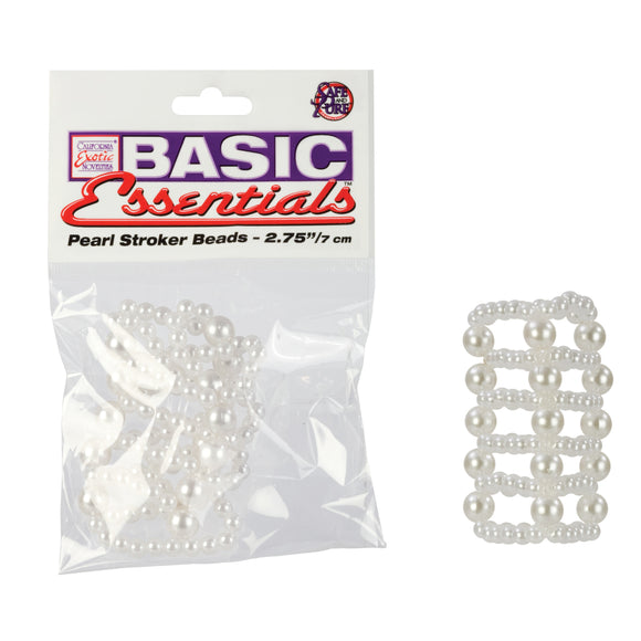 BASIC ESSENTIALS PEARL STROKER BEADS LARGE -SE172720