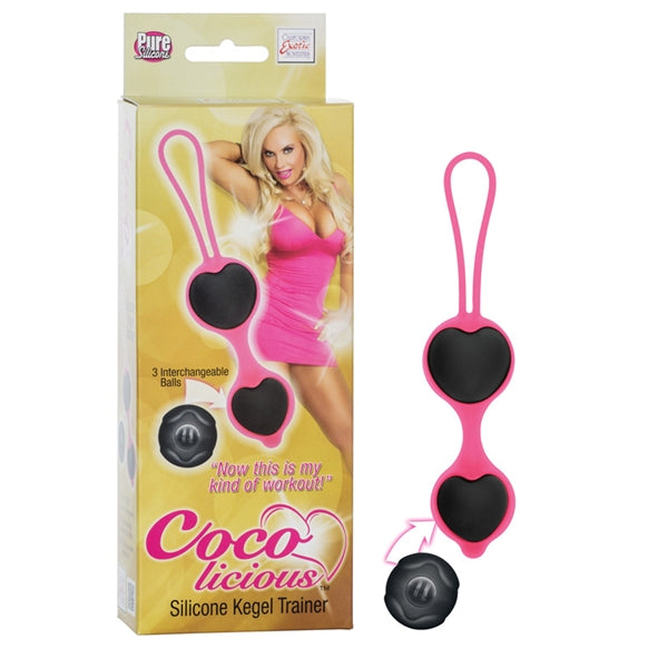 COCO LICIOUS KEGEL BALLS BLACK SE293103 Condom World Romantic