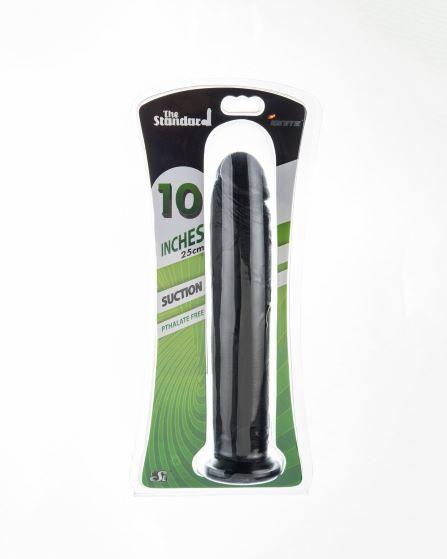 COCK W/SUCTION BLACK 10IN -SIN10509