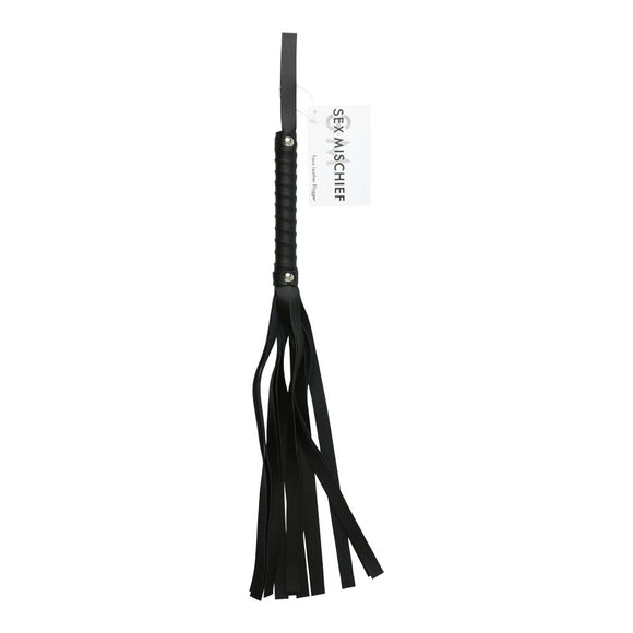 SEX & MISCHIEF FAUX LEATHER FLOGGER -SS10040