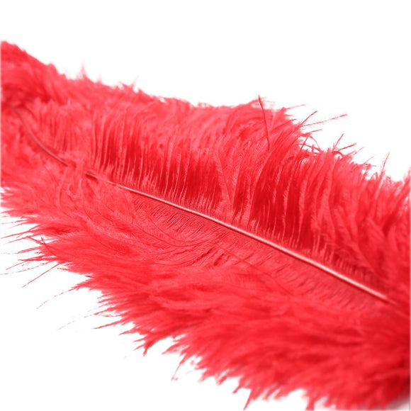OSTRICH FEATHER RED -SS70003