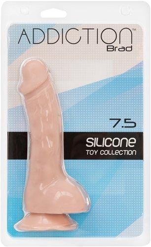 ADDICTION 100% SILICONE BRAD 7.5 BEIGE(OUT END MAY) 