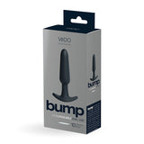 VEDO BUMP RECHARGEABLE ANAL VIBE JUST BLACK -VIP1508
