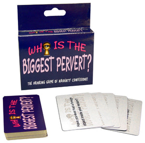 WHOS THE BIGGEST PERVERT CARD GAME -KHEBGC103