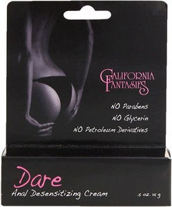 DARE ANAL DESENSITIZING CREAM 1/2 OZ (OUT TIL MAY) -CFDARBX