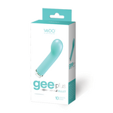 GEE PLUS RECHARGEABLE VIBE TEASE ME TURQUOISE -VIM0601