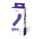 GEE PLUS RECHARGEABLE VIBE INTO YOU INDIGO -VIM0603