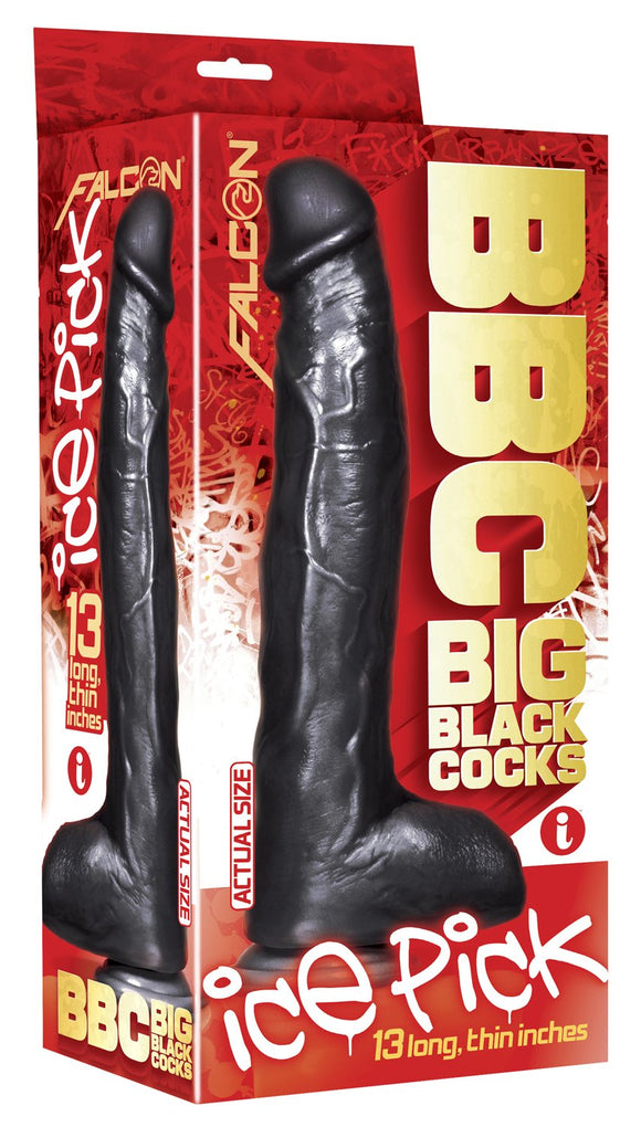 BIG BLACK COCK ICEPICK 12IN -IB52012