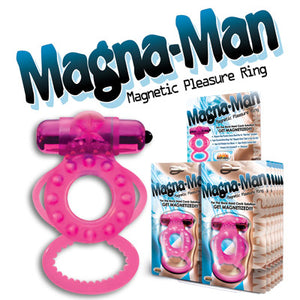 MAGNA MAN MAGNETIC RING MAGENTA -HO2338
